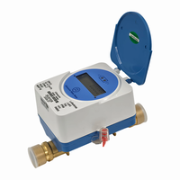 Compteur d'eau intelligent LORAWAN à ultrasons 4G, compteur de débit électronique à ultrasons, alimentation par batterie ER26500, compteur d'eau prépayé pour usage domestique