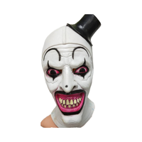 Terrifier Clown Latex Masque Cosplay Horreur Effrayant Marie Maser Masque pour Adulte Halloween Costume