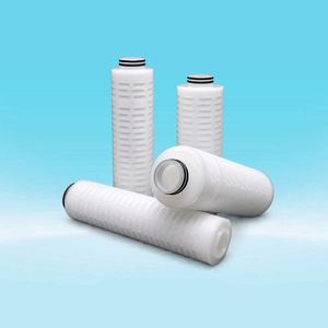 Cartucho de Filtro de Líquido PTFE de Alta Temperatura, Membrana Plegada de 30 Pulgadas para Sistemas de Agua Ultrapura y Productos Químicos Calientes - Product Image 1