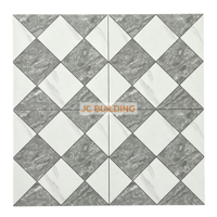 Carreaux de céramique rustiques modernes de 8 mm pour intérieur, revêtement de sol en parquet antidérapant, motif brique, design en briques réfractaires, antibactérien, pour intérieurs d'hôtels