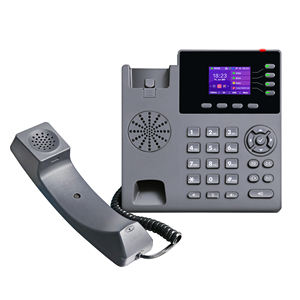 Téléphone VoIP audio HD Full-duplex Mains libres AEC Options multilingues Identification de l'appelant Téléphone IP professionnel Fono - Product Image 6