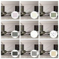 Panel Dinding TV Interior Rumah Tahan Air Tahan Api WPC Panel Dekoratif