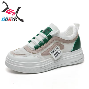 W1792 Zapatos Deportivos de Malla Transpirable para Mujer, con Tacón Alto y Suela Plana, para Primavera/Verano, Estilo Casual Versátil - Product Image 5