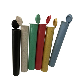 Tubes compressibles biodégradables sur mesure, hermétiques, 116 mm, avec système de sécurité enfant, tube à ouverture facile, emballage écologique pour produits fumeurs - Product Image 2