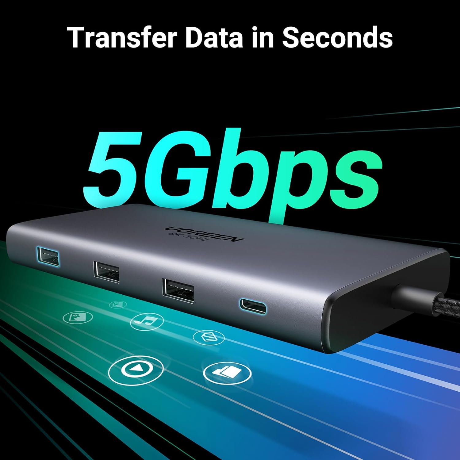 UGREEN Revodok Pro 210 - Versatile USB C Docking Station