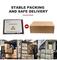 USFULL IP65 Eisen-Gehäuse Kombinierbox PV-String-Kombinierbox 4-in-1-Ausgang 4-Wege 500V 1000V 1500V PV-Kombinierbox