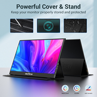 Écran portable InnoView 1080P FHD HDR USB Type C, deuxième écran LCD de 15,6 pouces pour jeux