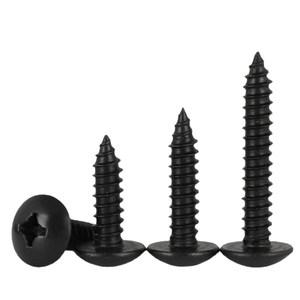 TA Black Cross Groove Large Flat Head Tapping <strong>Screws</strong> Round Head Furniture <strong>Screws</strong> <strong>Wooden</strong> <strong>Screws</strong> Wholesale M3.5/M4/M5 - Product Image 5