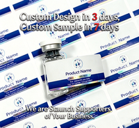 Boîtes d'emballage personnalisées pour stylos à peptides de 3 ml, soins de la peau, pré-remplies, pour stylos à peptides de 3 ml et 10 ml, pour aiguilles et cartouches