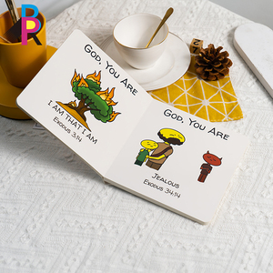 Libro Infantil <span class=keywords><strong>de</strong></span> Cartón Personalizado al por Mayor, Libro Educativo Interesante <span class=keywords><strong>para</strong></span> <span class=keywords><strong>Niños</strong></span> y Familias - Product Image 3