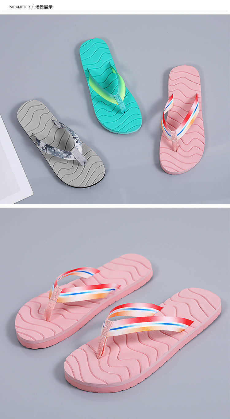 Fashion Ladies Slippers Wedges Flip flops Sandals for Women Shoes Thick Soles EVA Filpflops