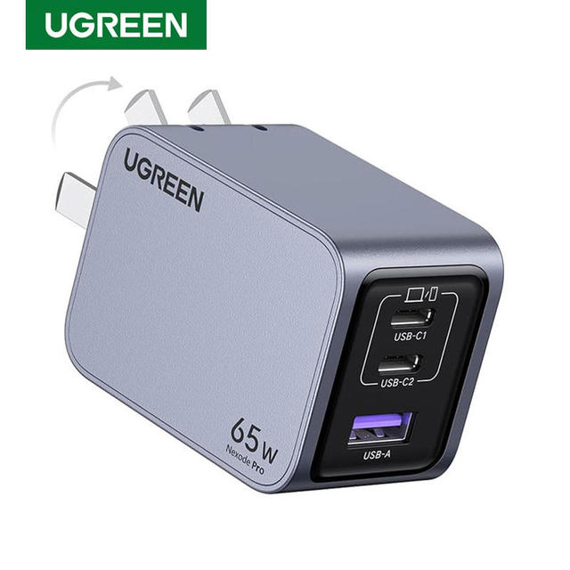 UGREEN Nexode Pro 100W GaN Charger USB C Charge QC4.0 3.0 Quick Charger Laptop PD Fast Charging Charger for iPhone 17 16 15 Pro