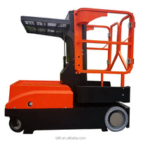 Chariot élévateur à fourche électrique à commande directe d'usine, 240 kg, 6 m, CE, chargeur embarqué, pickeurs d'entrepôt, pickeurs Crown, machines à pickers