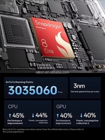 Smartphone 5G Original OnePlus 13T avec écran AMOLED LTPO 1.5K de 6,32 pouces 120Hz / Snapdragon 8 / Appareil photo 50MP+