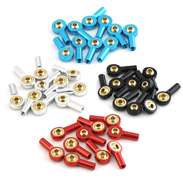 M2*15mm Aluminum Metal Link Tie Rod End Ball Joint for RC Car AV Robot DIY Parts