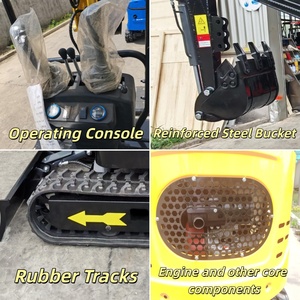 DP-10Pro 1t 1000kg miễn phí vận chuyển sản phẩm máy xúc nhỏ nhà máy Trung Quốc Mini Digger <span class=keywords><strong>CE</strong></span> chứng nhận Máy đào với máy cắt - Product Image 4