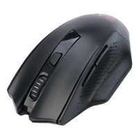 Mouse Optik Nirkabel 2.4G Ergonomis Portabel, Mouse Komputer Isi Ulang, Mouse Kantor Senyap untuk Laptop PC Desktop Mac