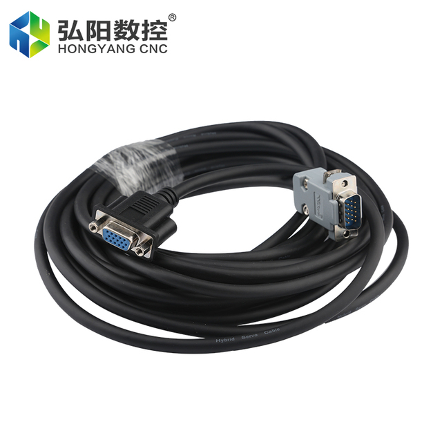 Leadshine Encoder Cable 8m 10m 12m Hybrid Servo Driver Extension Cable CNC Milling Machine Motor Driver Connection Cable
