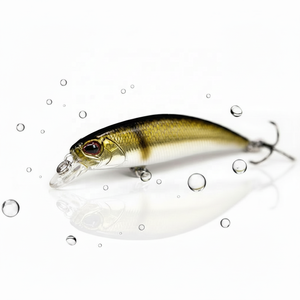 Leurre de pêche artificiel coulant 55mm 6.5g pour rivière, en ABS, pour brochet, <span class=keywords><strong>truite</strong></span>, eau salée, leurre de lancer lumineux Pesca HFM01 - Product Image 5