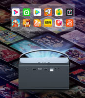 Projecteur intelligent LED laser extérieur à courte focale HD pour cinéma maison, réunions, jeux, camping, DLP 3D