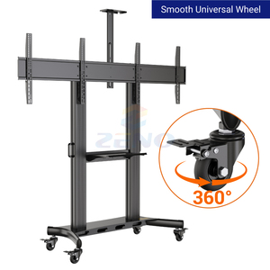 AF200 doppio supporti doppio supporto Monitor con fianco a fianco con ruote - Product Image 4