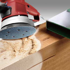 แผ่นขัดกระดาษทรายขัดสำหรับ120ขนาด115มม. 6นิ้วสีแดง8รู115มม. 6นิ้วมีความแข็งสูง100มม. - Product Image 4