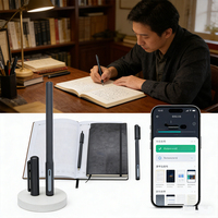 Bolígrafo Inteligente Pen Down Global Insights International Academic Forum con Sincronización y Traducción, Resolución de 0.04 mm, 1024 Niveles de Sensibilidad a la Presión