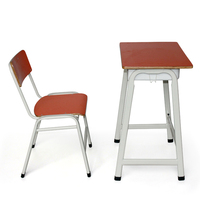 Ensemble de mobilier scolaire au design moderne, table et chaise pour élèves du primaire, vente en gros, Juego De Pupitre Y Silla Escolar, directement de l'usine