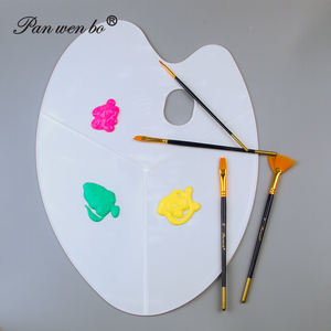 <span class=keywords><strong>Palette</strong></span> de mélange de peinture pour artiste Panwenbo en gros, <span class=keywords><strong>palette</strong></span> de peinture blanche, <span class=keywords><strong>palette</strong></span> d'aquarelle, <span class=keywords><strong>palette</strong></span> de peinture acrylique - Product Image 2