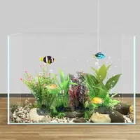Fish Tank Set di quattro pezzi di fiori acquatici per Set rapido di piccoli acquari