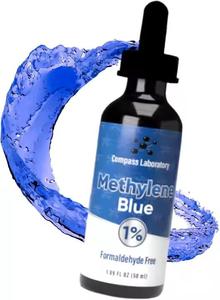 Oem ODM Hot Bán nhãn hiệu riêng 1% methylen màu xanh giọt 30ml/50ml/100ml cho người lớn không cho phụ nữ mang thai hoặc trẻ em - Product Image 6