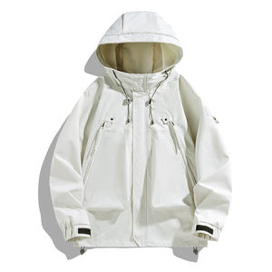 Chaqueta de tormenta para deportes al aire libre Primavera y otoño nueva chaqueta con capucha informal impermeable a prueba de viento ropa de Montañismo con capucha suelta - Product Image 2