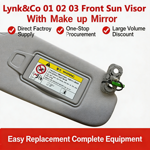 Compatible avec 01 02 03 05 09 Preface, ensemble pare-soleil conducteur et passager, rideau de protection solaire pour voiture - Product Image 2