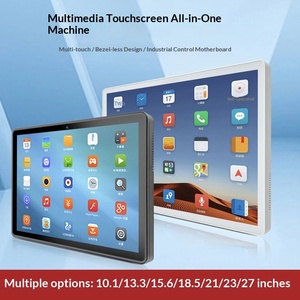 Display touchscreen capacitivo a parete di piccole dimensioni, macchina all-in-one per la consultazione negli ascensori e la pubblicità su targhette piatte delle porte - Product Image 3