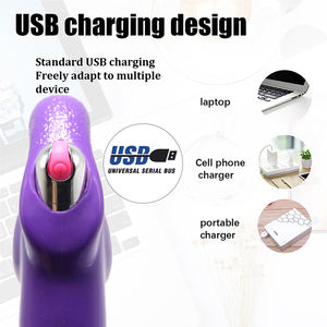 Caja Personalizada Gratis - Vibrador Dildo Strap-On sin Correa de 20 Modos para Mujeres, <span class=keywords><strong>Doble</strong></span> Punta Anal, Vibradores de Penetración, Juguetes Sexuales - Product Image 5