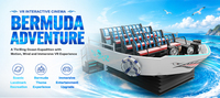 Cinéma d'aventure JoyGravity Bermuda, réalité virtuelle 6 DoF 9D pour parc d'attractions d'aventure