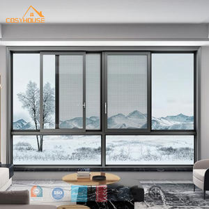 Ventana de Aluminio con Rotura de Puente Térmico, Sistema de Ventanas Aisladas de Ahorro Energético - Product Image 1