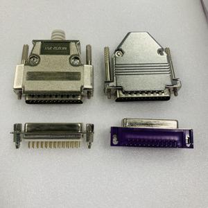 180 градусов прямой цинковый пылевой D-Sub металлический капот 25 P DB коннектор верхний входной крышки коннектор аксессуары для 25 Pind Sub коннектор - Product Image 3