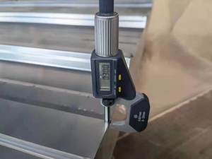 יד שנייה כבדה 26 פלדה חוט פלדה מחורר 30 מ "מ עבה אלומיניום ג 'י גלי גיליון גלי - Product Image 5