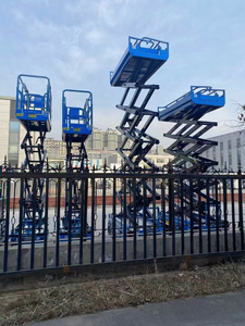 バッテリー駆動のシザーリフト6m長持ちセル付き-毎日の小売店のメンテナンスに最適 - Product Image 5