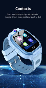 Montre connectée pour enfants Y66 avec carte SIM 4G, caméra, écran 1,44 pouce, appel vidéo HD SOS, batterie 680 mAh, positionnement WIFI+LBS, montre connectée 4G pour enfants - Product Image 6