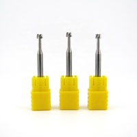 Fraise à rainurer en T en carbure d'acier rapide, pour routeur CNC, OEM/ODM, revêtement AlTiN, 4,0-12 mm, 4 cannelures, 65 HRC, pour fraisage d'extrémités en acier