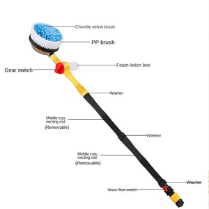 Cepillo Giratorio para Lavado de Autos, Mopa para Lavado de Autos, Pistola de Agua de Alta Presión - Product Image 3