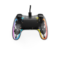 Manette de jeu filaire YJT-CJP2037 avec éclairage RVB, contrôleur PC avec fonction Turbo et fonction spéciale claire, contrôleur filaire/PC