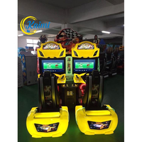 Simulateur de course automobile pour 2 joueurs, jeu vidéo Outrun, machine de jeu pour enfants pour salle d'arcade