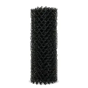 Factory Direct Price Weave Mesh Fence 50M Roll Pvc Coated Wire Chain Link Fence