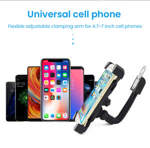 Soporte para teléfono móvil para silla de ruedas y andador, asegura tu teléfono mientras estás fuera y el diseño universal se adapta a la mayoría de los teléfonos inteligentes - Product Image 4