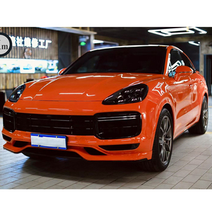 Housse de pare-chocs pour voiture Kit de carrosserie améliorée pour <span class=keywords><strong>porsche</strong></span> Cayenne Coupe 2018-2023 Upgrade to Coupe Turbo <span class=keywords><strong>Techart</strong></span> - Product Image 6