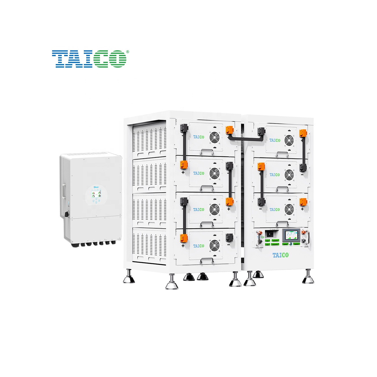 Наружная батарея 20kw 30kw 50kw инверторы с солнечной батареей deye lifepo4 50kw 100kwh солнечная система промышленного коммерческого хранения энергии