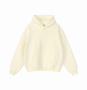 เสื้อฮู้ดดี้ผ้าฟลีซหนาน้ำหนักมาก 420gsm ผ้าฝ้าย 100% ทรงโอเวอร์ไซส์ ไหล่ตก ขายส่ง - Product Image 3